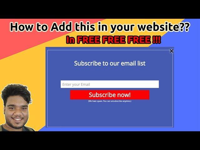 How to Add a Pop Up Opt In your WordPress website for Free Tutorial Poptins