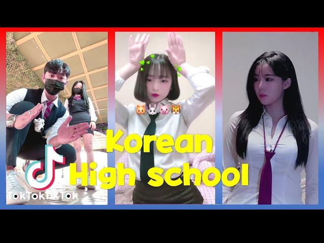 Korean High School TikTok compilation