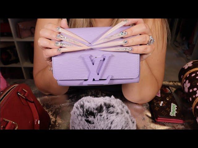 ASMR PURSE COLLECTION (Tapping and Scratching) | Designer Bags, Luxury, Gentle Whispering