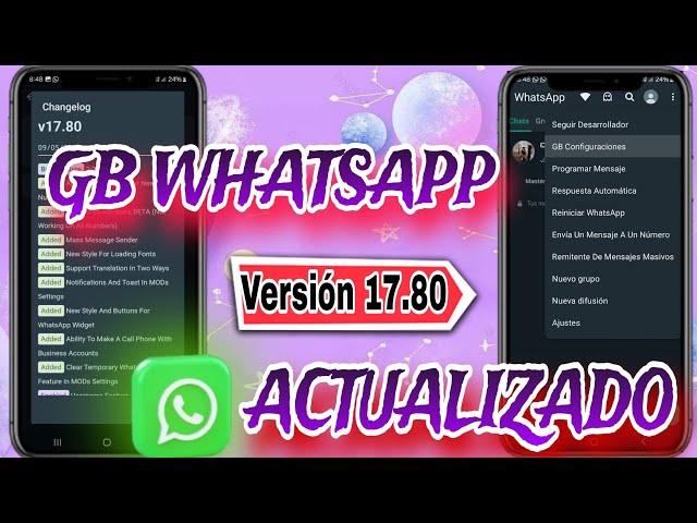 GB WhatsApp Actualizado Versión 17.80 || WhatsApp Plus Alėx Modŝ #viral #parati #whatsapp