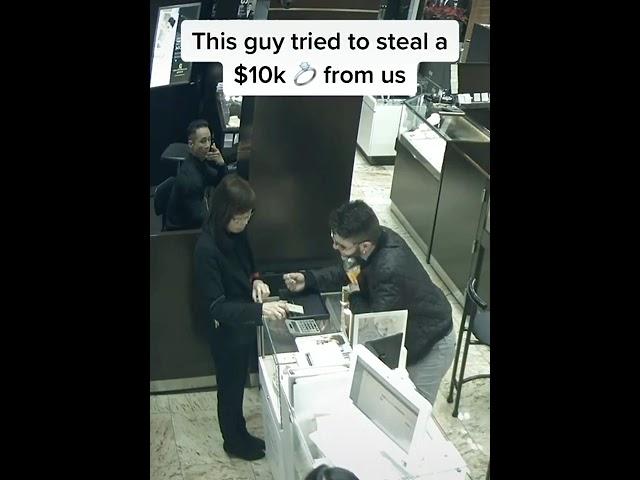 Guy Tries to STEAL a 10k  Ring from Us