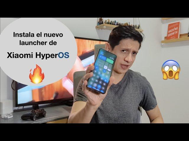 Como instalar HyperOS launcher en Redmi, Xiaomi o Poco (actualizado Nov. 2023)