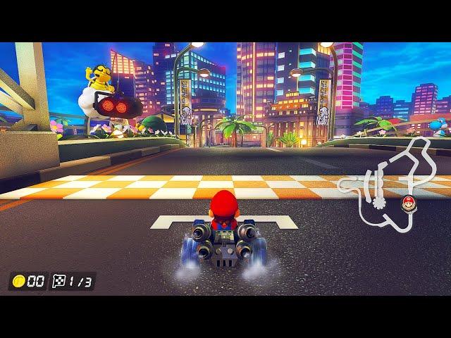 Mario Kart 8 Deluxe - All New DLC Courses [2023] (DLC Booster Wave 1-4) (4K)