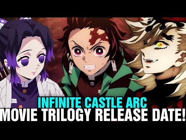 DEMON SLAYER: KIMETSU NO YAIBA INFINITY CASTLE ARC MOVIE TRILOGY RELEASE DATE - [Situation]