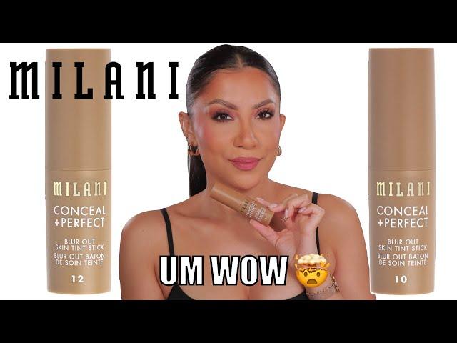 Best drugstore tint stick? *new* MILANI CONCEAL + PERFECT BLUR OUT SKIN TINT STICK + WEAR TEST