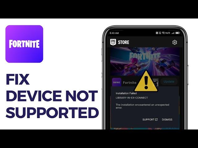 How to Get Fortnite on Unsupported Android Devices (Step-by-Step 2024) | Fix Device Not Supported