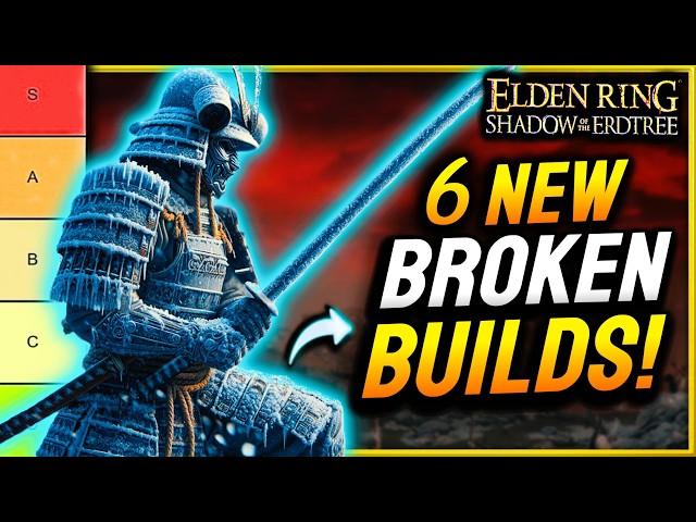 Elden Ring: TOP 6 MOST FUN & BROKEN BUILDS!!