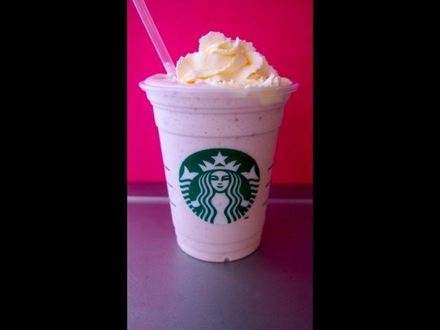 How to Make a Starbucks Cotton Candy Frappuccino - DIY Secret Menu Recipe