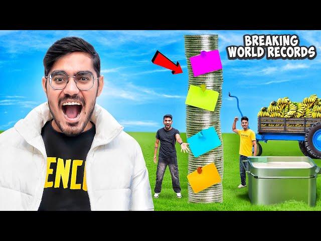 We Attempted 7 Guinness World Records | क्या हम वर्ल्ड रिकॉर्ड तोड़ पाएंगे?