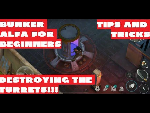 LDOE Alfa bunker lvl 1,2 walkthrough! Destroying turret. Tips and secrets 