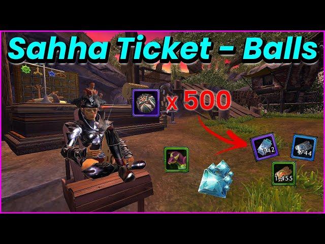 HOW To Use Your BALLS (Sahha) Correctly Summer Festival 2022 Make AD With This Method!  -Neverwinter