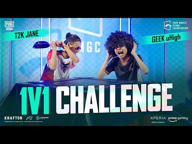 "SLOW DOWN!" GEEK UHIGH vs T2K JANE  1V1 Challenge PMGC 2022