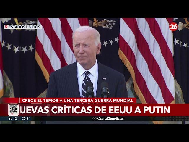  EEUU condenó la firma del DECRETO de PUTIN que AUTORIZA EL USO DE ARMAS NUCLEARES