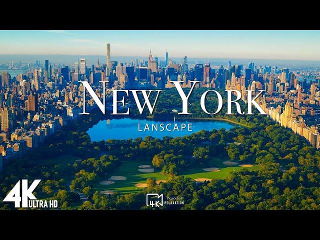 New York 4K - Relaxing Music Along With Beautiful Nature Videos (4K Video Ultra HD)