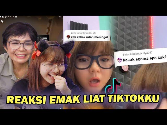 LIHAT REAKSI MAMAKU LIHAT TIK TOK ANAKNYA 