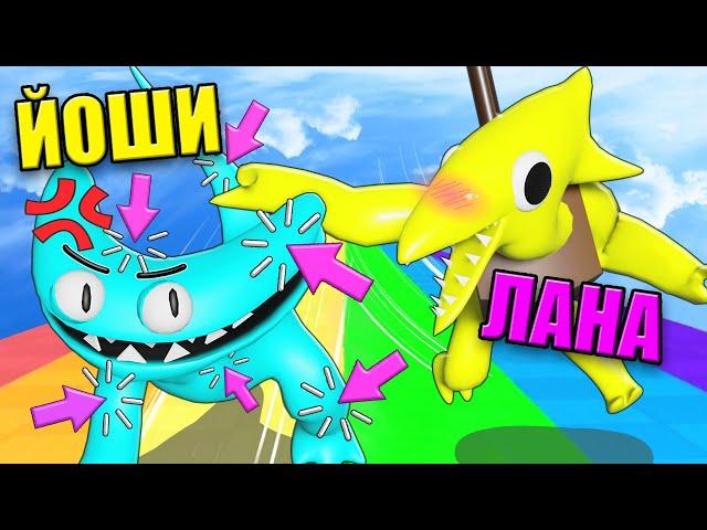 РАДУЖНЫЕ ДРУЗЬЯ В КЛИКЕРЕ! Roblox Rainbow Friends Race