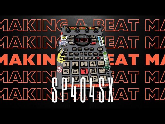 making a beat on the SP404sx using only resampling