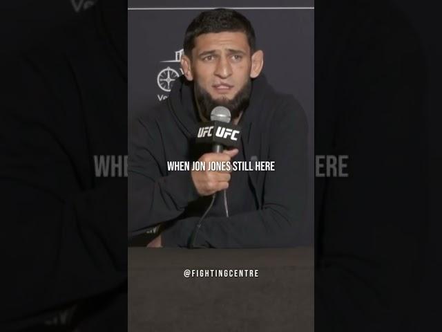 Khamzat Chimaev on why Jon Jones is the GOAT 