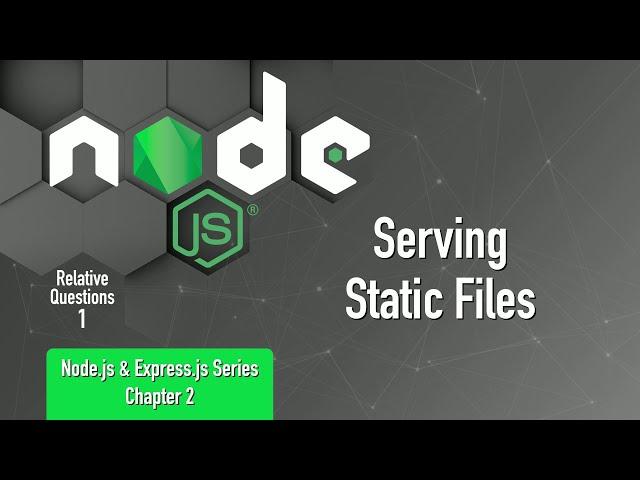 Node.js & Express.js Series | Chapter 2 | Serving Static Files