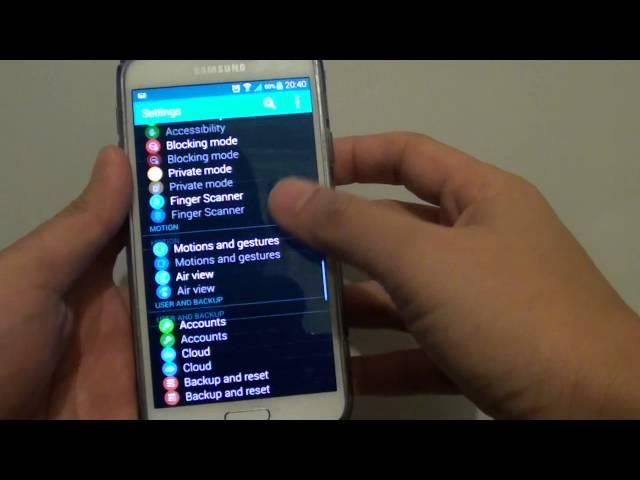 Samsung Galaxy S5: How to Enable/Disable Screen Stay Awake