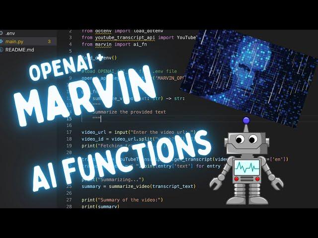 Marvin AI Functions: Use GPT Prompts in your code
