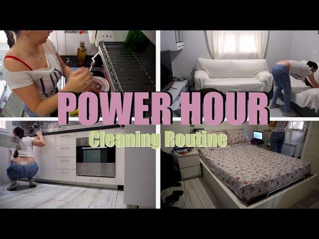 *NEW OF* See description  POWER HOUR Speed Cleaning Routine | White Thong Slip