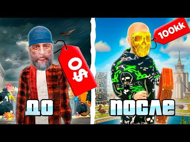 Как с НУЛЯ Заработать ПЕРВЫЕ 100КК  GTA RADMIR RP