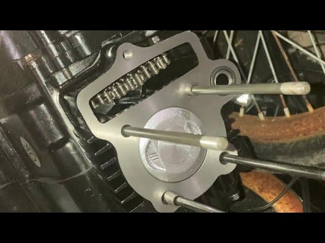 70cc engine rebuild cylinder and piston replacement also works for 50cc 110cc and 125cc