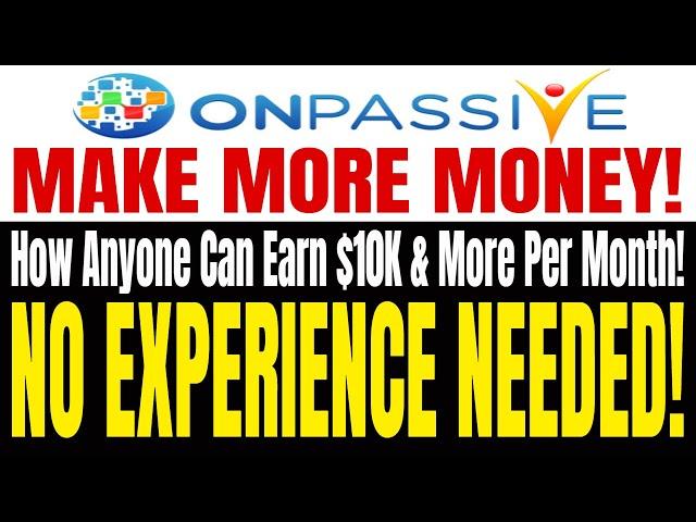 On Passive-Go FoundersHOW ANYONE CAN EARN $10K OR MORE PER MONTH! No Experience Needed!