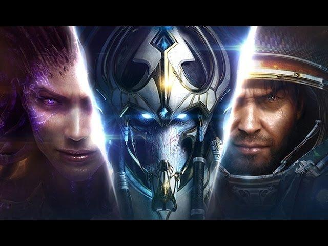 СТАРКРАФТ - ПОЛНЫЙ ФИЛЬМ. ВСЯ ТРИЛОГИЯ (игрофильм Starcraft 2)