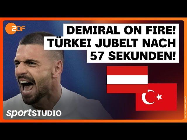 Österreich – Türkei Highlights | Achtelfinale, UEFA EURO 2024 | sportstudio