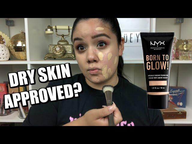 NYX BORN TO GLOW FOUNDATION REVIEW