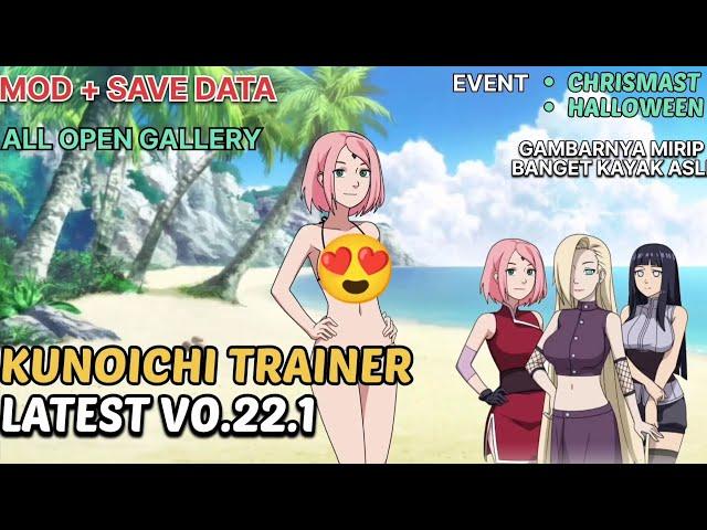 KUNOICHI TRAINER NEW V0.22.1 MOD + SAVE DATA!!!