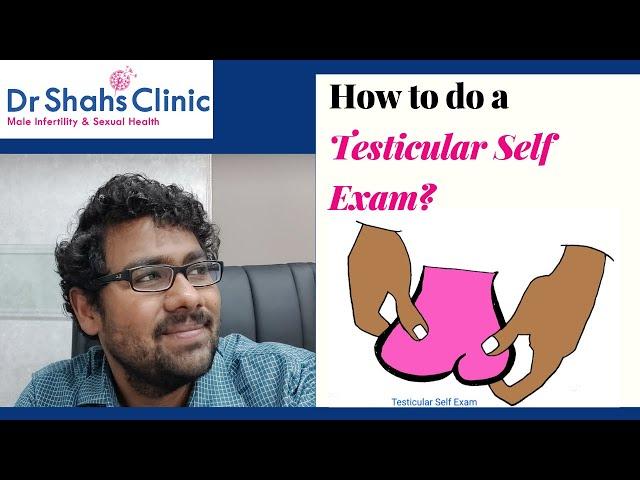 How to do a testicular self exam ? 3 steps for self exam of your testis