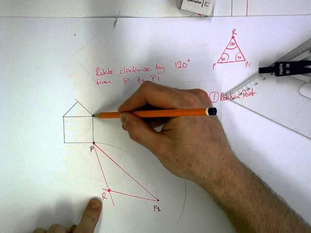 JC Tech Graphics - Rotation (Transformation Geometry)