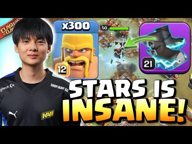 Stars attempts 300 BARB Spirit Walk attack to BREAK TH17! Clash of Clans