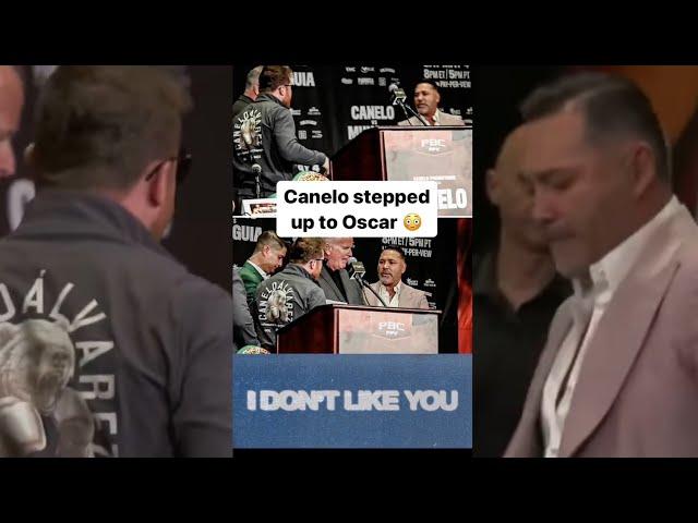 CANELO ALVAREZ CHOKE OSCAR DELA HOYA AFTER THE PRESS CONFERENCE FOR TALKING SH*T, YOU’RE A B**CH