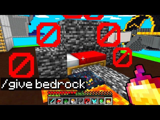 I Secretly Cheated With /GIVE in Bedwars...