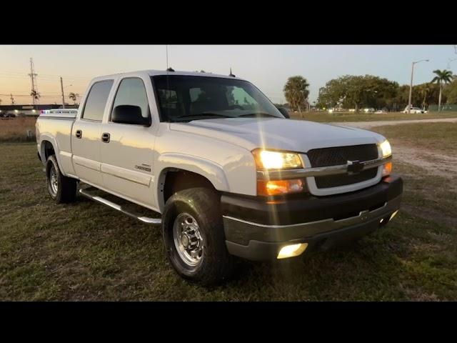 2003 CHEVROLET SILVERADO 2500 4X4 6.6  DURAMAX DIESEL.           FOR SALE $13900