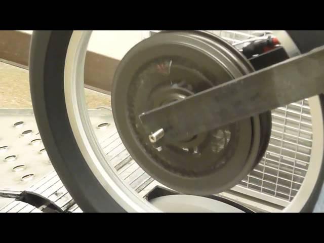 Liveforphysics ebike dyno, fire and plasma! Internal combustion electric motor.