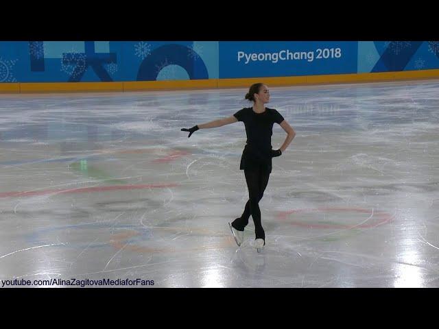 Alina Zagitova Olymp 2018 FS Don Quixote Practice B