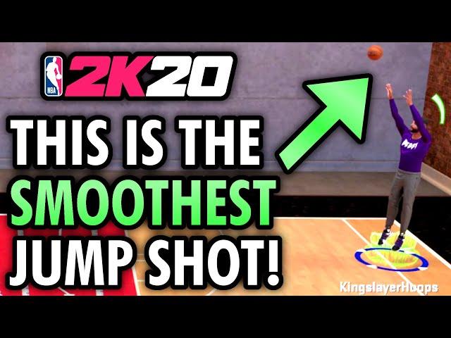 NBA 2K20 Best Jumpshot Tutorial - SMOOTHEST GREEN RELEASE! (Timing and Cues Included!)