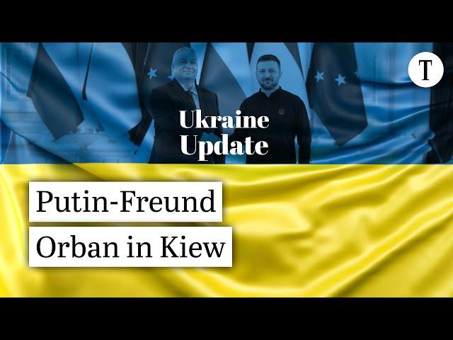 Waffenruhe? Putin-Freund Orban in Kiew: So reagiert der ukrainische Präsident Selenskyj | Ukraine