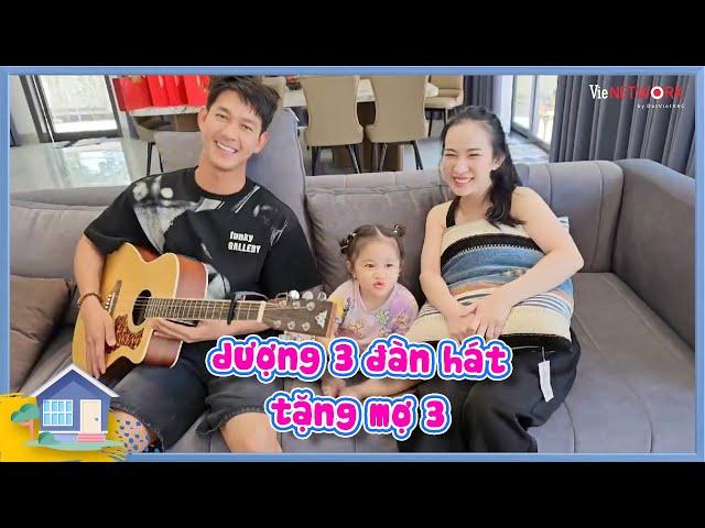 Dượng 3 Song Luân đàn hát tặng mợ 3 trước khi về Sài Gòn. MV mang tên “Gia đình trong tưởng tượng”