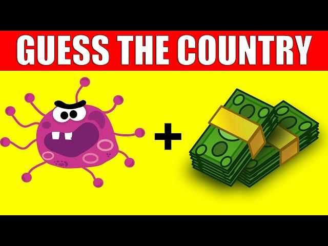 Guess the Country by Emoji Challenge | Emoji Puzzle Quiz Game