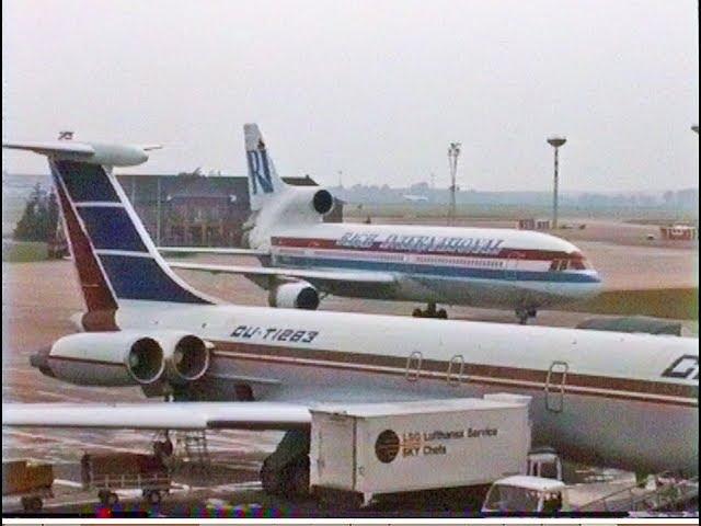 SXF 1995: CUBANA IL 62M + RICH INTERNATIONAL Tristar + Lithuanian Airlines TU 134