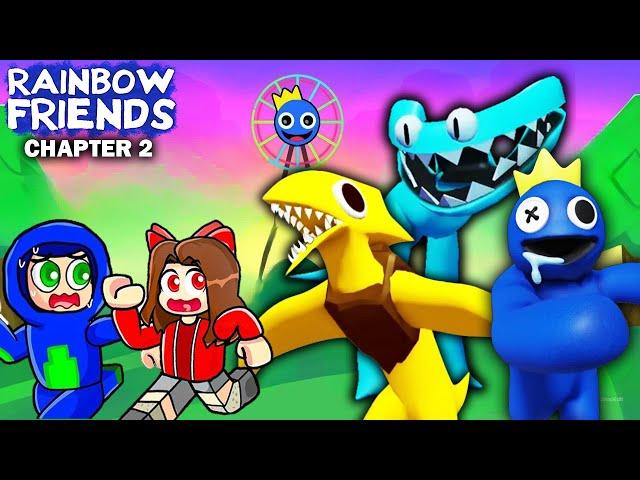 RAINBOW FRIENDS CHAPTER 2 is AMAZING (FULL GAME) | ALL ENDING 