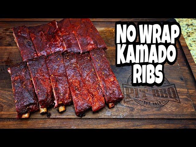 3 Hour No Wrap St Louis Ribs - Kamado Rib Recipe