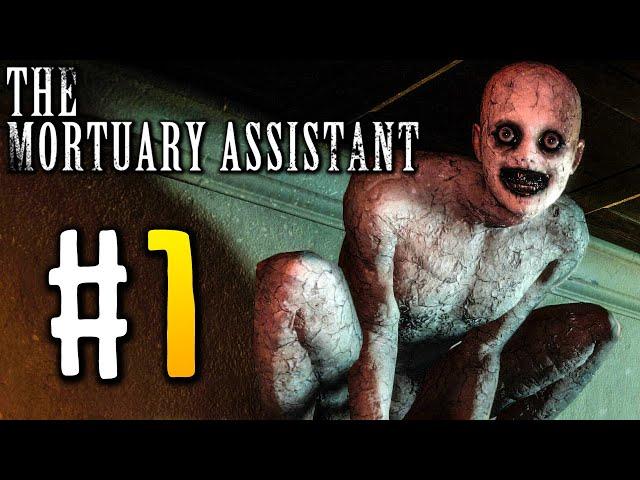 НИКОГДА НЕ РАБОТАЙТЕ В МОРГЕ НОЧЬЮ! ► The Mortuary Assistant – Прохождение #1