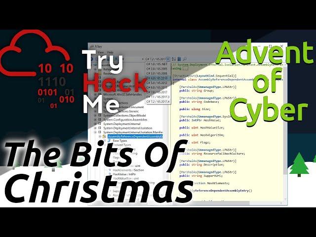 Reversing .NET Applications with ILSpy - TryHackMe AoC2 Day 18